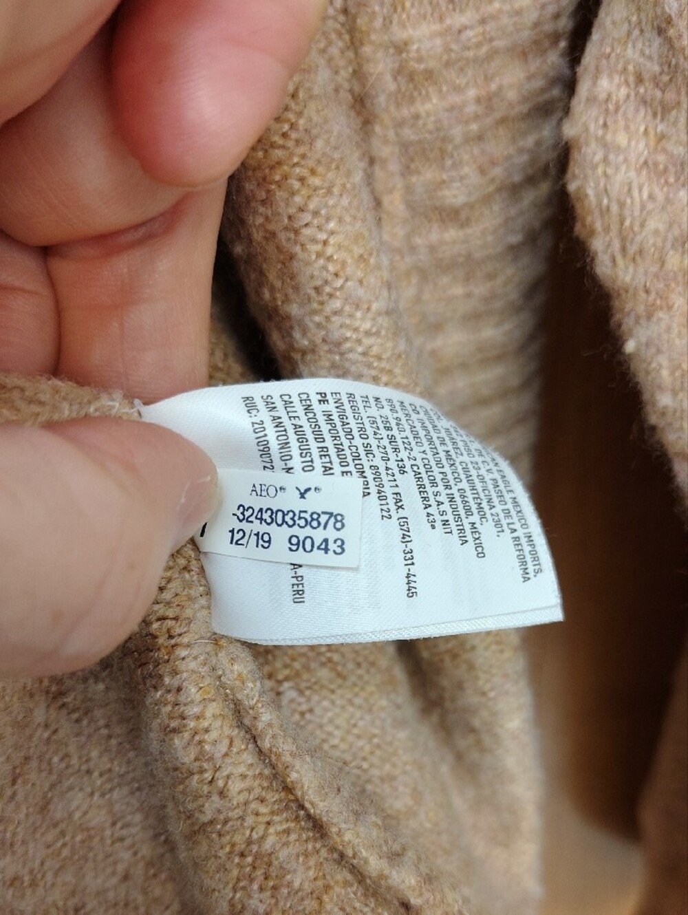 American Eagle Outfitters Tan Open-Front Cardigan - Picture 8 of 11